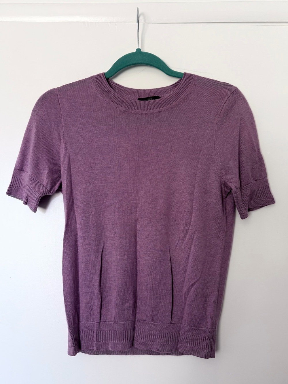 J. Crew Purple Crew Neck Sweater